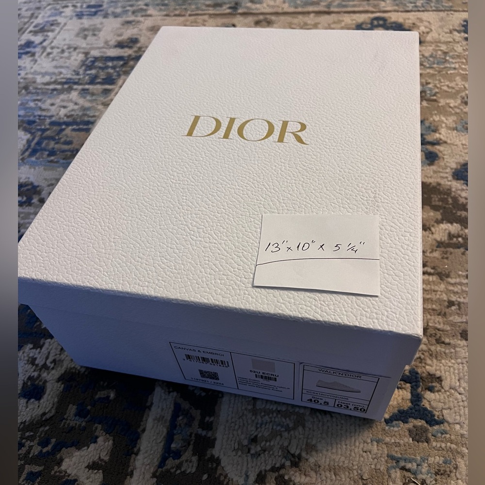Authentic Dior Empty Box With Wrapping Paper - image 4